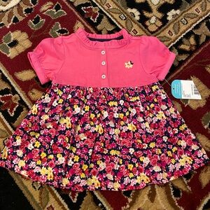 NWT 12m Pink Floral Baby Tops